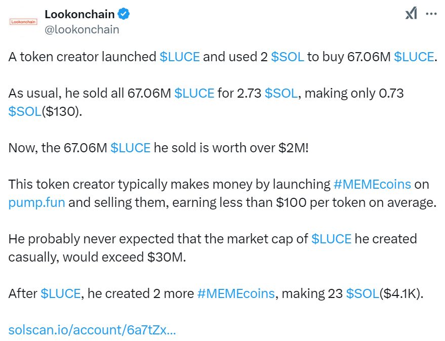 什么是LUCE币?值得投资吗?未来LUCE币价格能涨到多少?